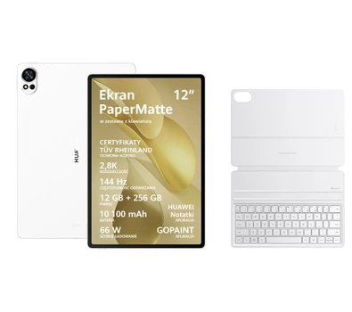 Планшет Huawei MatePad PaperMatte Edition 12X 2025 12" 12/256ГБ Wi-Fi Білий + клавіатура Білий