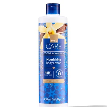 AVON CARE Живильний лосьйон для тіла з маслом какао та екстрактом ванілі, 400 мл
