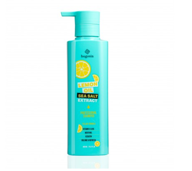 Шампунь для волос Bogenia Lemon Oil & Sea Salt Shampoo 450 мл