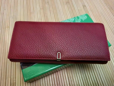 Кошелек женский из эко кожи BALISA бордовый 8601-139