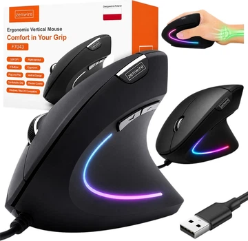 Mysz Zenwire X5 USB Black (4532142)