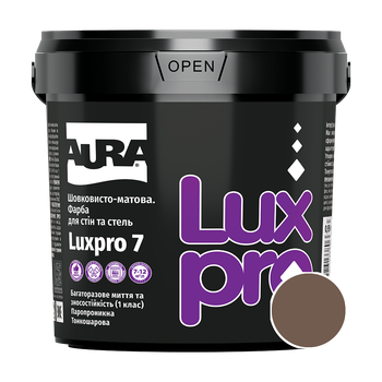 Фарба інтер'єрна Aura Luxpro 7 RAL 8025 (блідо-коричневий) шовковисто-матова TR 0,9 л