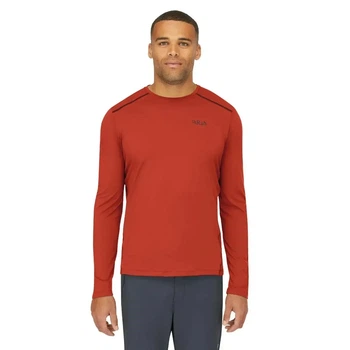 Футболка чоловіча Rab Force LS Tee Man M Червоний