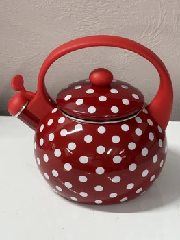 Чайник Zauberg, эмалированный, 2,2 л, красный(TO-19594-TO)
