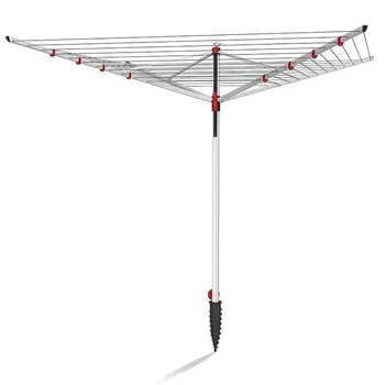 Сушарка для білизни садова Vileda 168254 Sun Lift Plus 60, регулювання висоти