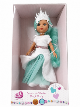 Лялька Berjuan Boutique Dolls «Крижана принцеса» з вініловим тілом, 35 см, Іспанія