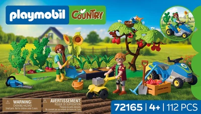 Игровой набор Playmobil Country Идиллический огород 112 элементов 72165 (4008789721655)