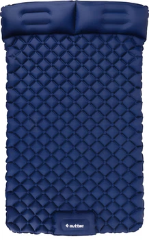 Надувний матрац для кемпінгу Outtec Nylon O-42641 205 x 120 x 15 см двомісний Синій (5905884426418)
