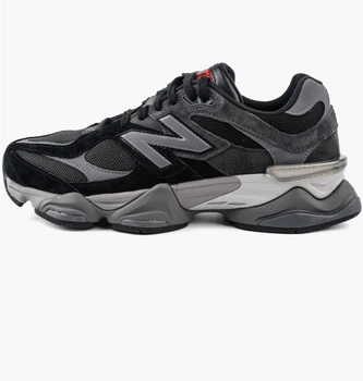 Кроссовки для мальчиков демисезонные 9060 Reflective 36 Black-Grey