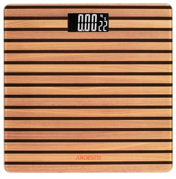 Весы ARDESTO напольные Plank, 150 кг, AAAx2 в комплекте, стеклянные, цветные