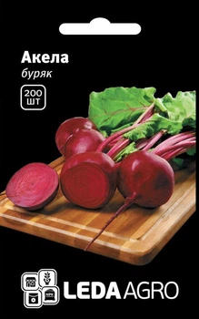 Насіння СВЕКЛА АКЕЛА 200ШТ \КРУГЛАЯ\