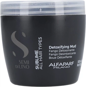 Маска для волосся Alfaparf Milano Semi Di Lino Sublime Detoxifying Mud 500 мл (8022297018225)