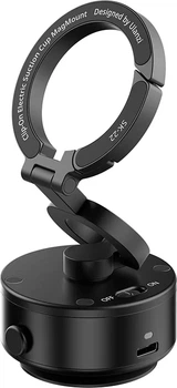 Электрический вакуумный магнитный держатель для смартфона Ulanzi SK-22 Black (M096A)
