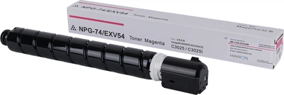 Тонер-картридж Makkon для Canon C-EXV54M iR-ADV C3025/C3025I/3125I Красный (MN/MK-CAN-EXV54M)