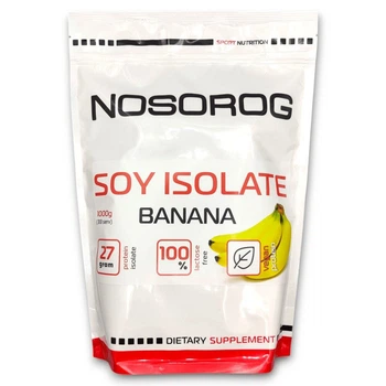 Протеїн Nosorog Soy Isolate, 1 кг - Банан