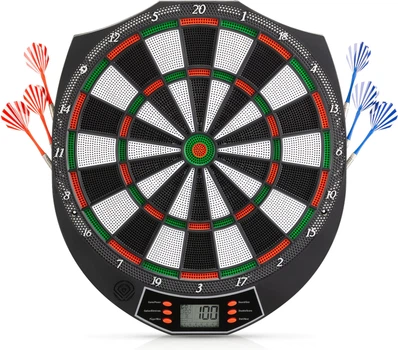 Електронна мішень для дартсу Outtec 18 ігор 6 дротиків DB1200 (5907766664451)