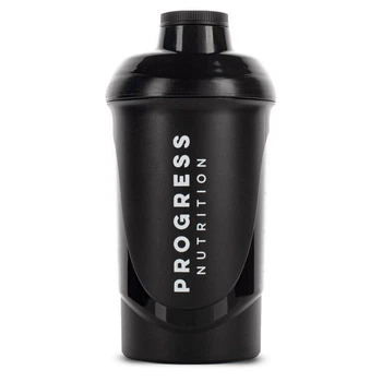 Шейкер Progress Nutrition Shaker Progress, 600 мл - Black
