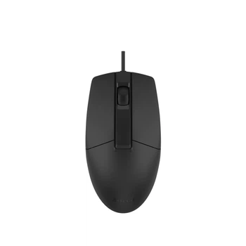 Проводная мышь A4Tech OP-330S, 1200DPI, USB, 1.5m, Black