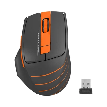 Мышь A4Tech Fstyler FG30S Wireless, 1000-2000DPI, 2.4G, 1xAA, Orange