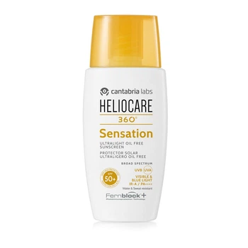 Ультралегкая солнцезащитная эмульсия для всех типов кожи SPF 50 Heliocare 360 Cantabria 50 мл.