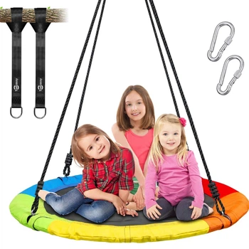Качели тарзанка 40” Trekassy Saucer Swing - Rainbow