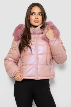 Куртка женская демисезонная короткая розовый 244R23-9 AGER 46 (M)