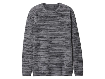 Джемпер тонкой вязки для мужчины Livergy LIDL 496409 M Серый