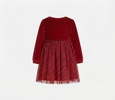 Платье с фатиновой юбкой для девочки Lupilu LYCRA® 485529 110-116 см (4-6 years) Красный