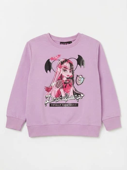 Свитшот с начесом для девочки Disney Monster High BDO102666 134-140 см (8-10 years) Розовый