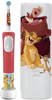 Elektryczna szczoteczka do zębów dla dzieci Oral-B Pro Kids Lion King (8700216297172)