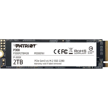 Накопитель SSD Patriot P300 2TB M.2 2280 PCIe Gen 3.0 x4