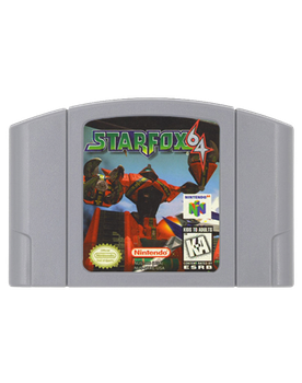 Гра Nintendo N64 Star Fox 64 USA Англійська Версія Тільки Картридж Б/У