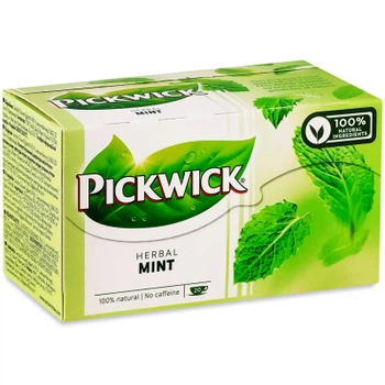 Чай Pickwick зеленый с мятой 20х2 г (8711000585191)