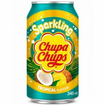Напій сильногазований Chupa Chups Tropacal Sparkling Drink 345 мл