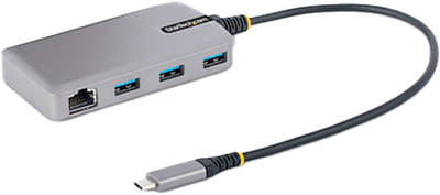 Hub USB Startech 3x USB-A 3.2 Gen 1 1x RJ-45 (5G3AGBB-USB-C-HUB)