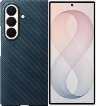 Etui plecki Samsung Carbon Magnet Case do Samsung Galaxy Z Fold8 Ultra Navy (EF-KF976SNEGWW)