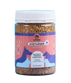 Ласощі для собак Natural Апетайзер з вим'я 100 г. (4820241160600)