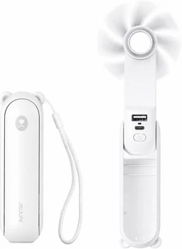 Wentylator Jisulife Handheld Fan Life8 Biały