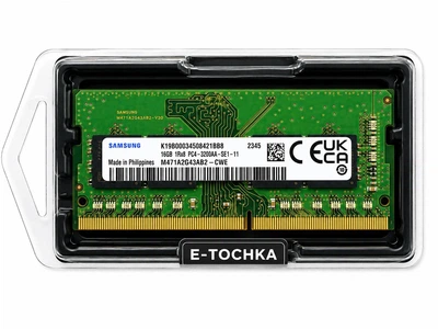 Оперативна пам'ять Samsung 16 GB SO-DIMM DDR4 3200 MHz (M471A2G43AB2-CWE)