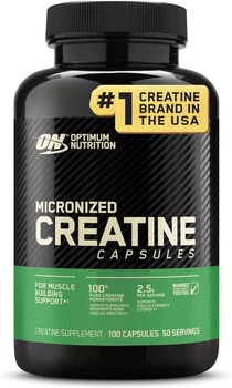 Креатин Optimum Nutrition Creatine Monohydrate Micronized USA 100 капсул (креатин моногидрат микронизированный)