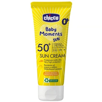 Детский крем Chicco сонцезахисний 50 SPF, 75 мл (8058664189588) (12725.00) Chicco 12725.00 1059825