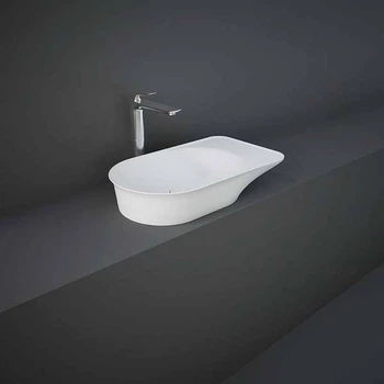 Раковина RAK Ceramics Valet VALCT6400500A 64 см на стільницю, біла матова
