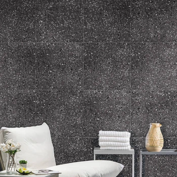 Керамограніт Lasselsberger Rako Porfido DAS62812 Black 59,8x59,8 см