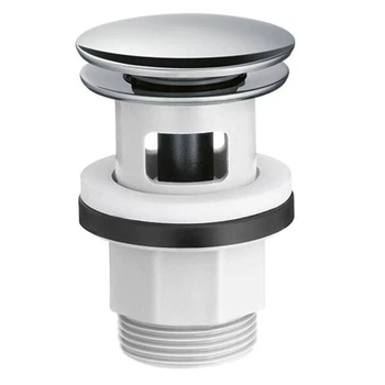 Донний клапан для раковини Hansgrohe 50105000 click/clack