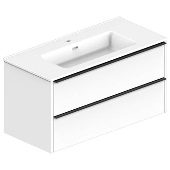 Верхній ящик до тумби Devit Comfort 332100W 100 см білий глянець
