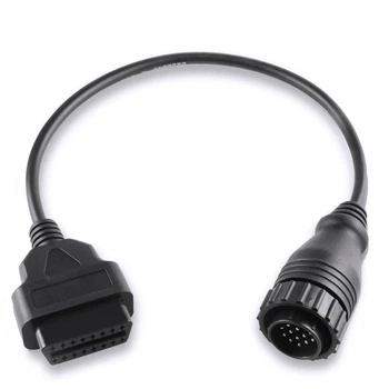 Перехідник OBD2 на OBD 14pin Mercedes Sprinter, VW LT, Ssang Yong для Autocom, Delphi