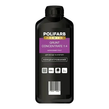 Грунт-концентрат 1:4 Polifarb 1 л