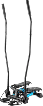 Stepper Gymtek XST700 skrętny z ramionami Czarno-niebieski 95152 (5907766661221)