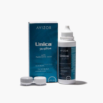 Розчин для контактних лінз AVIZOR UNICA SENSITIVE 100 ml