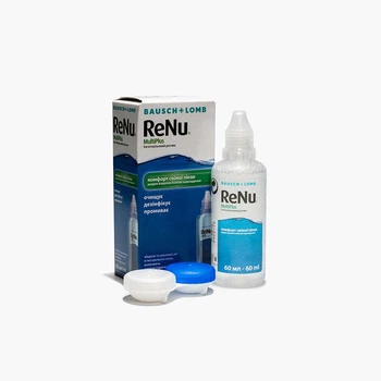 Розчин для контактних лінз BAUSCH & LOMB RENU MULTIPLUS 60 ml